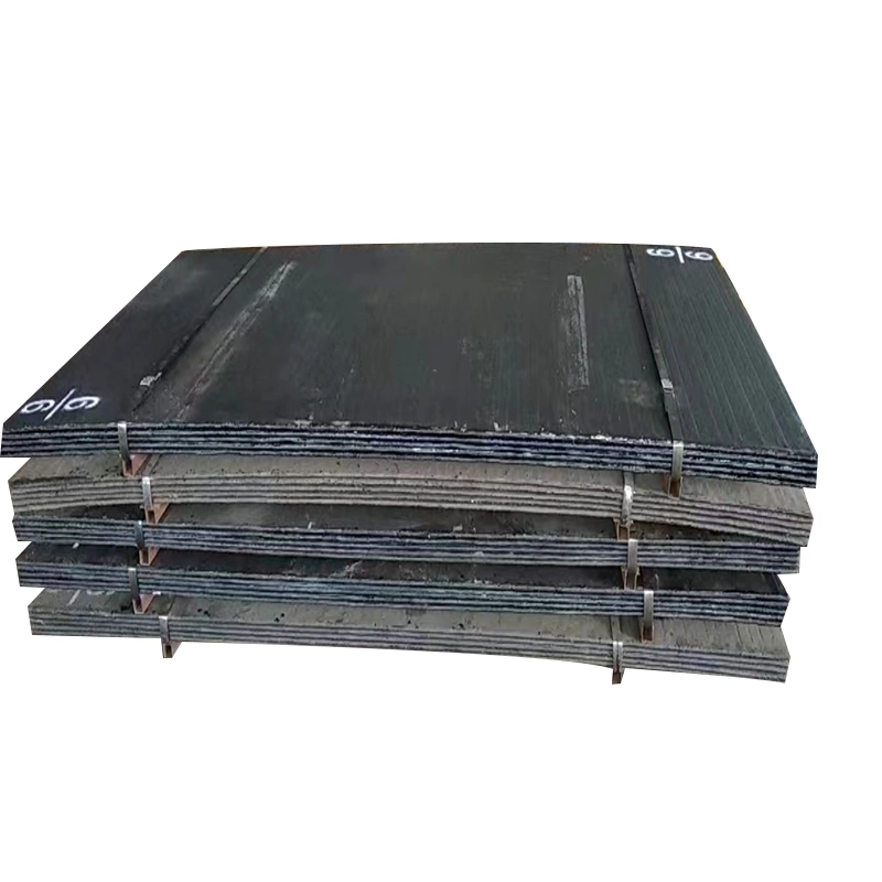 China Base Plate High Impact Clad Wear Resistance Hardfacing Steel Plate Transferring Chutes