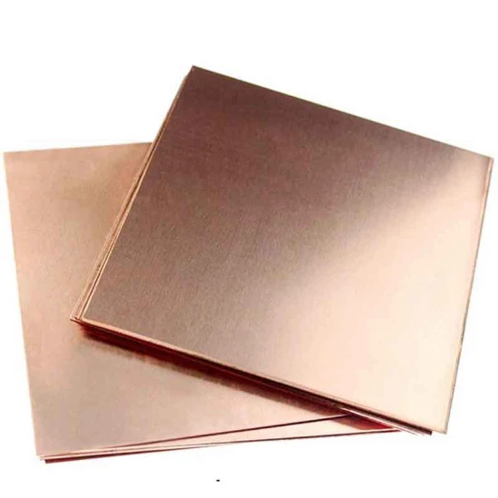 Plaques de cuivre revêtues de titane de haute qualité