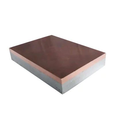 Plaque en aluminium plaquée de cuivre utilisée pour la plaque bimétallique plaquée de cuivre à base d'aluminium de radiateur
