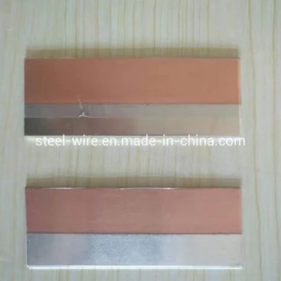 Plaque d'acier plaquée de cuivre de feuille composée en aluminium
